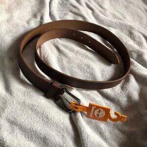 [Men Size 42] NWT Timberland Men Genuine Leather Classic Jean Belt Brown B75453